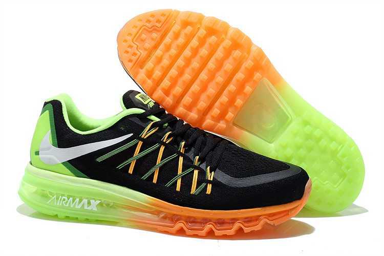 Nike Air Max 2015 Le Meilleur Footlocker Vert Orange Noir
